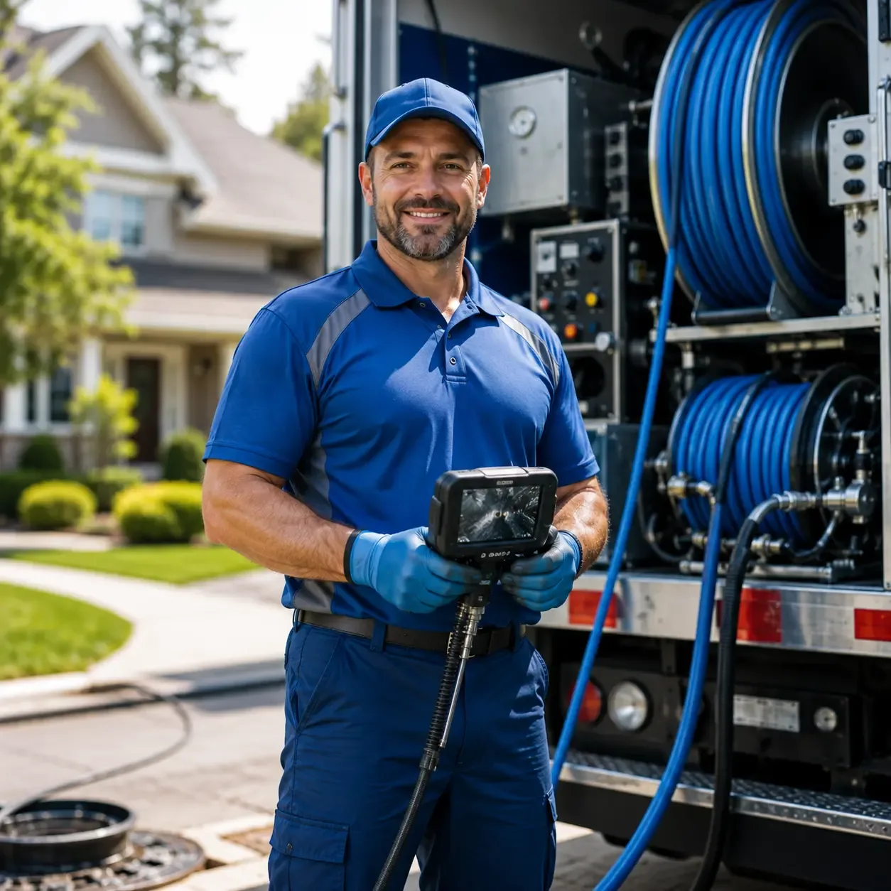 Local outdoor drain cleaning specialists in Greenbush, MI